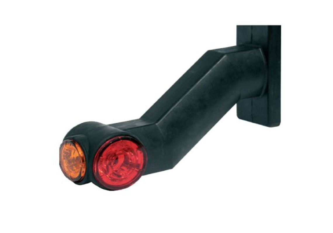 LED end outline marker light (90°)